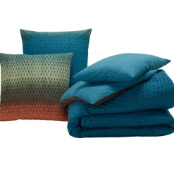 Becquet Linge de lit micromotif en dégradé - CRÉATION< Housse De Couette|Linge De Lit Fantaisie, Linge De Lit Brodé