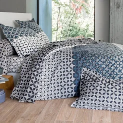 Becquet Linge de lit micro-motifs - CRÉATION< Les Matières|Housse De Couette