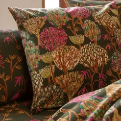 Becquet Linge de lit motif arbres - CRÉATION< Housse De Couette|Linge De Lit Fantaisie, Linge De Lit Brodé