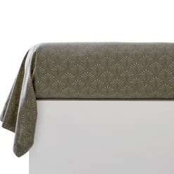 Becquet Linge de lit motif art déco - CRÉATION< Housse De Couette|Linge De Lit Fantaisie, Linge De Lit Brodé
