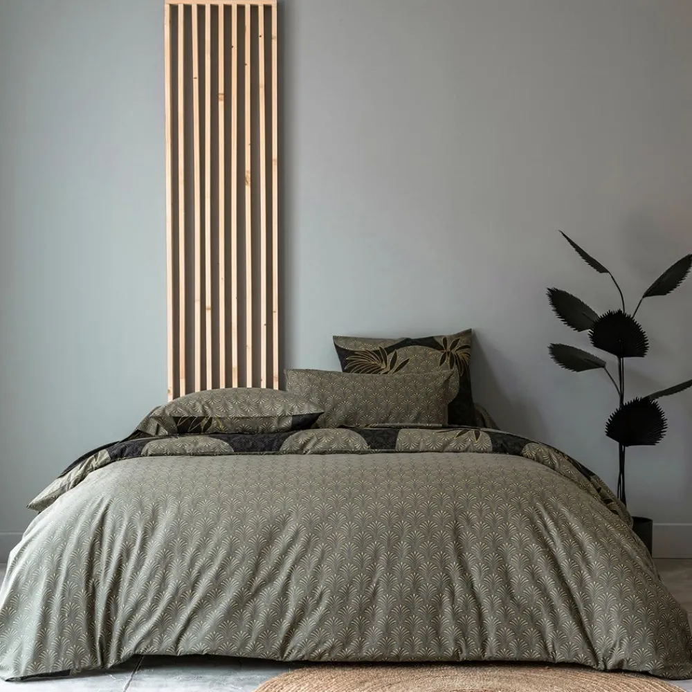 Becquet Linge de lit motif art déco - CRÉATION< Housse De Couette|Linge De Lit Fantaisie, Linge De Lit Brodé