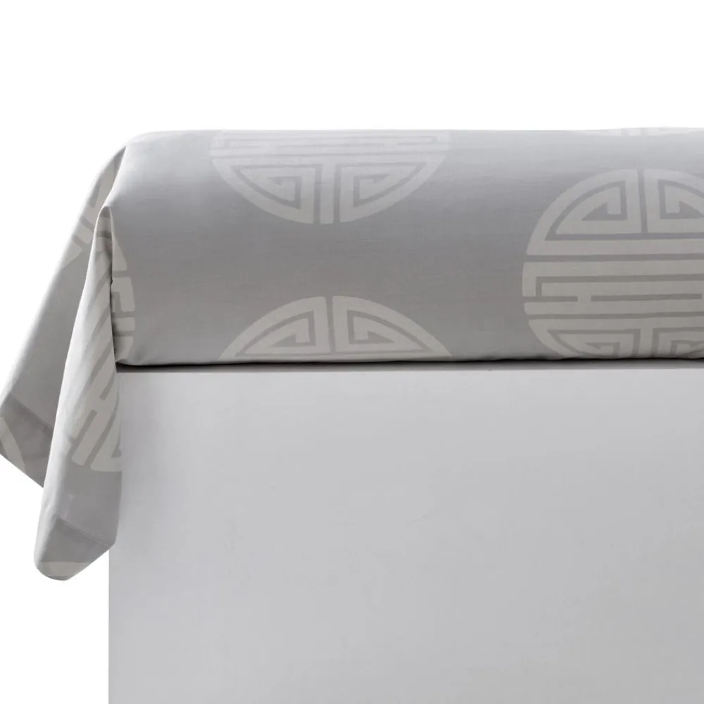 Becquet Linge de lit motif bambous - CRÉATION< Les Matières|Housse De Couette