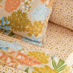 Becquet Linge de lit motif bouquet de fleurs - CRÉATION< Les Matières|Housse De Couette