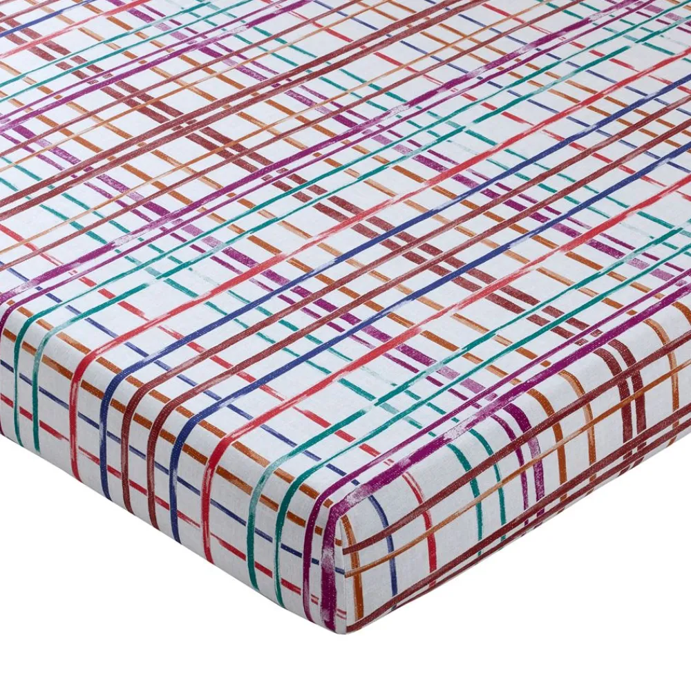 Becquet Linge de lit motif cachemire - CRÉATION< Housse De Couette|Linge De Lit Fantaisie, Linge De Lit Brodé