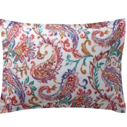 Becquet Linge de lit motif cachemire - CRÉATION< Housse De Couette|Linge De Lit Fantaisie, Linge De Lit Brodé
