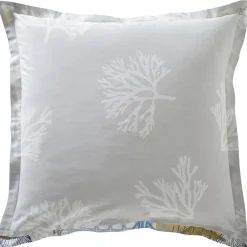 Becquet Linge de lit motif coquillages - CRÉATION< Housse De Couette|Linge De Lit Fantaisie, Linge De Lit Brodé