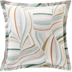 Becquet Linge de lit motif coquillages stylisés - CRÉATION< Housse De Couette|Linge De Lit Fantaisie, Linge De Lit Brodé
