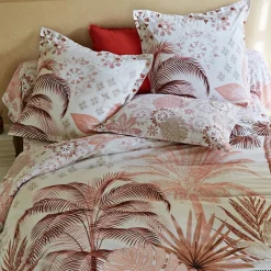 Becquet Linge de lit motif exotique - CRÉATION< Housse De Couette|Linge De Lit Fantaisie, Linge De Lit Brodé