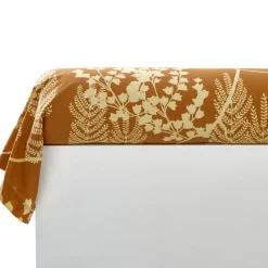 Becquet Linge de lit motif feuillage et oiseaux - CRÉATION< Housse De Couette|Linge De Lit Fantaisie, Linge De Lit Brodé