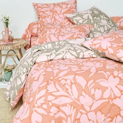 Becquet Linge de lit motif fleurs - CRÉATION< Housse De Couette|Linge De Lit Fantaisie, Linge De Lit Brodé