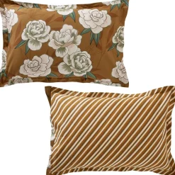 Becquet Linge de lit motif fleurs japonaises - CRÉATION< Housse De Couette|Linge De Lit Fantaisie, Linge De Lit Brodé