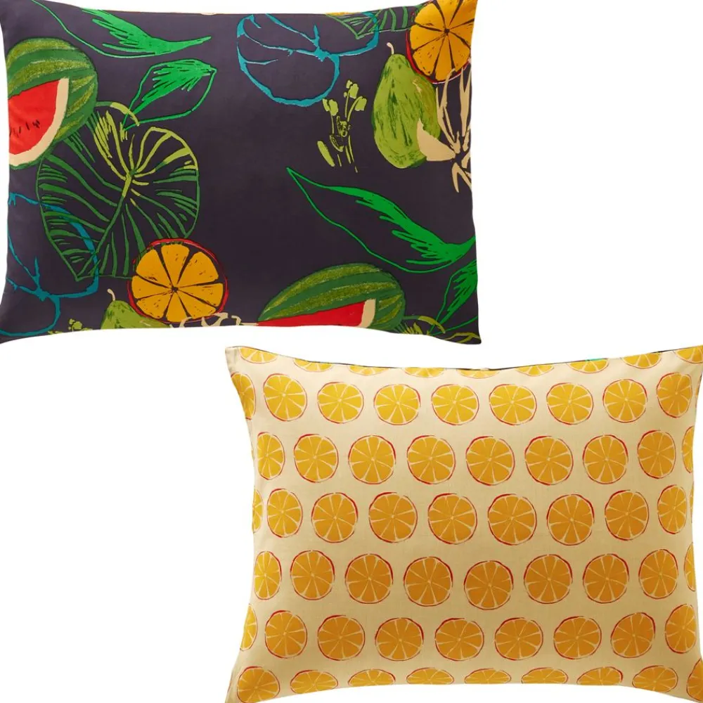Becquet Linge de lit motif fruits - CRÉATION< Housse De Couette