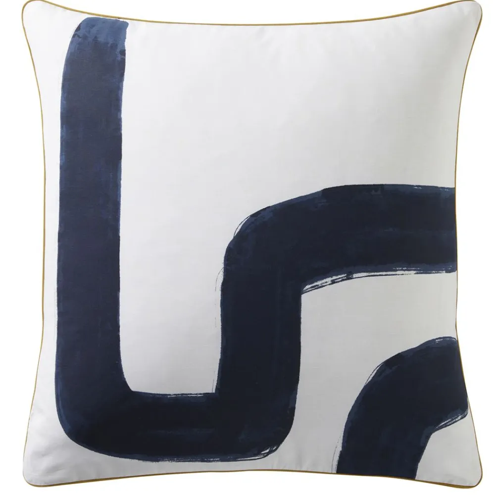 Becquet Linge de lit motif géométrique - CRÉATION< Les Matières|Housse De Couette
