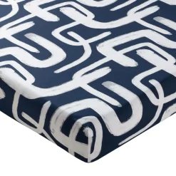 Becquet Linge de lit motif géométrique - CRÉATION< Les Matières|Housse De Couette
