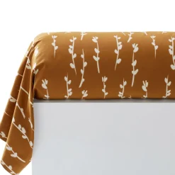 Becquet Linge de lit motif herbes et roseaux - CRÉATION< Housse De Couette|Linge De Lit Fantaisie, Linge De Lit Brodé