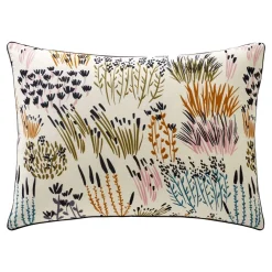 Becquet Linge de lit motif herbes et roseaux - CRÉATION< Housse De Couette|Linge De Lit Fantaisie, Linge De Lit Brodé