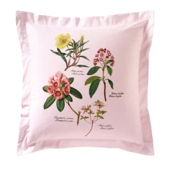 Becquet Linge de lit motif herbier - CRÉATION< Housse De Couette|Linge De Lit Fantaisie, Linge De Lit Brodé
