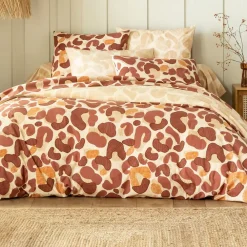 Becquet Linge de lit motif léopard stylisé - CRÉATION< Les Matières|Housse De Couette