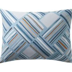 Becquet Linge de lit motif losanges - CRÉATION< Housse De Couette|Linge De Lit Fantaisie, Linge De Lit Brodé