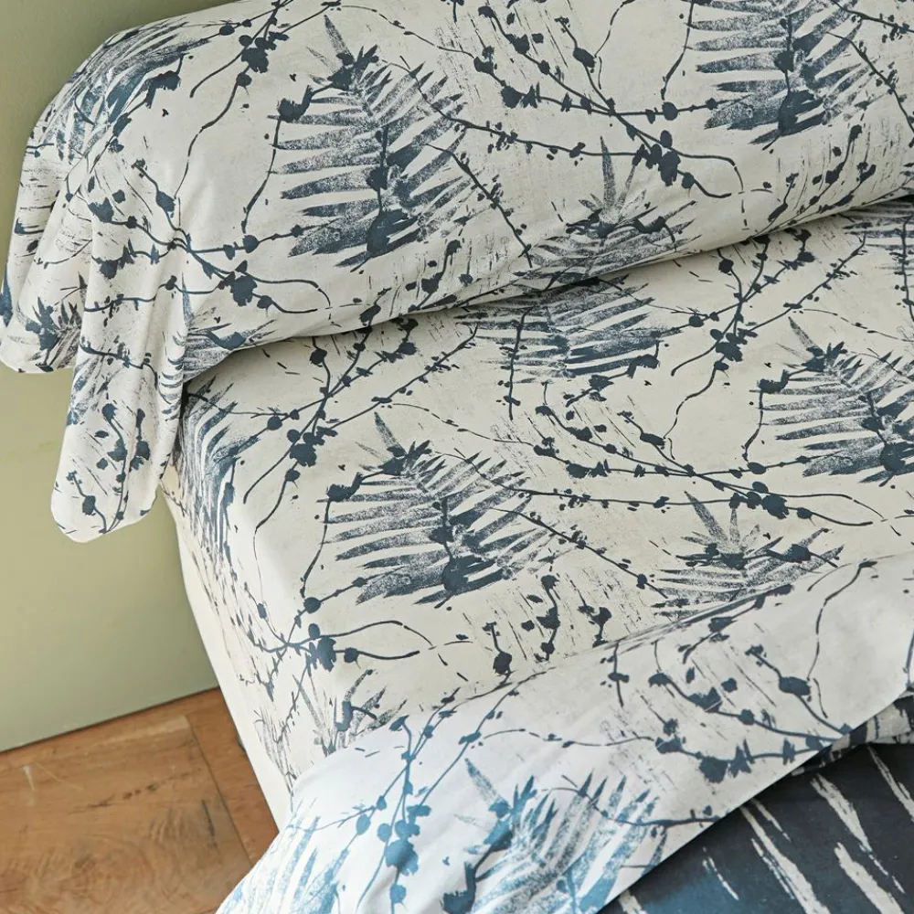 Becquet Linge de lit motif ombres - CRÉATION< Les Matières|Housse De Couette