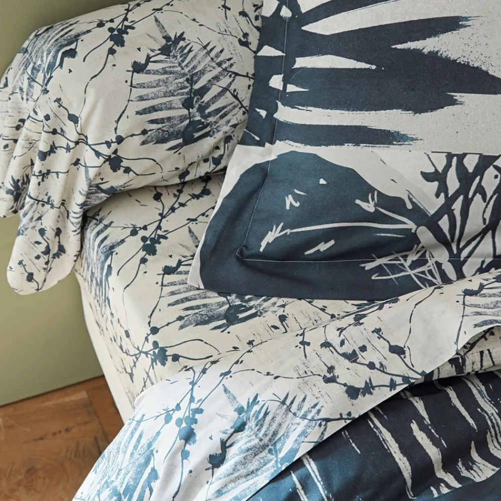 Becquet Linge de lit motif ombres - CRÉATION< Les Matières|Housse De Couette