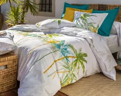 Becquet Linge de lit motif palmiers - CRÉATION<Enfant Linge De Lit Ado, Housse De Couette|Housse De Couette