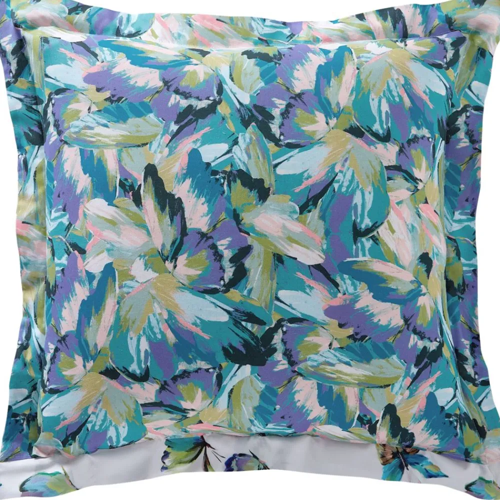 Becquet Linge de lit motif papillons - CRÉATION< Housse De Couette|Linge De Lit Fantaisie, Linge De Lit Brodé