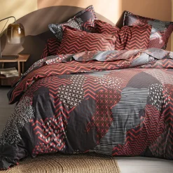 Becquet Linge de lit motif patchwork géométrique - CRÉATION<Enfant Linge De Lit Ado, Housse De Couette