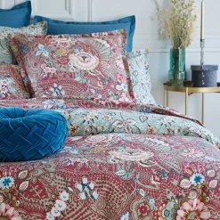 Becquet Linge de lit motif perse - CRÉATION< Housse De Couette|Linge De Lit Fantaisie, Linge De Lit Brodé