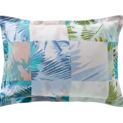 Becquet Linge de lit motif tropical - CRÉATION< Housse De Couette|Linge De Lit Fantaisie, Linge De Lit Brodé
