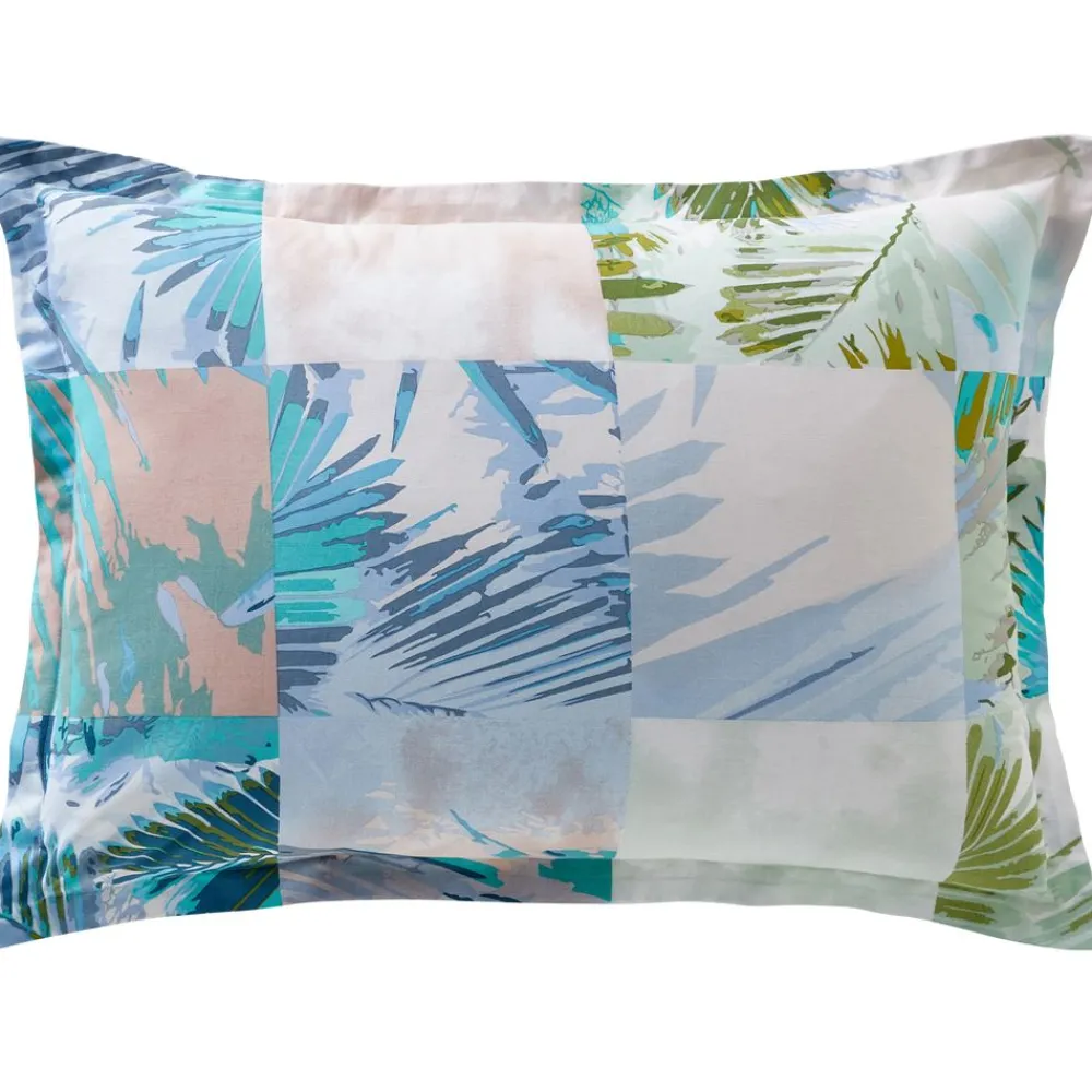 Becquet Linge de lit motif tropical - CRÉATION< Housse De Couette|Linge De Lit Fantaisie, Linge De Lit Brodé