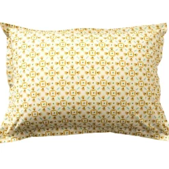 Becquet Linge de lit motif végétal - CRÉATION< Les Matières