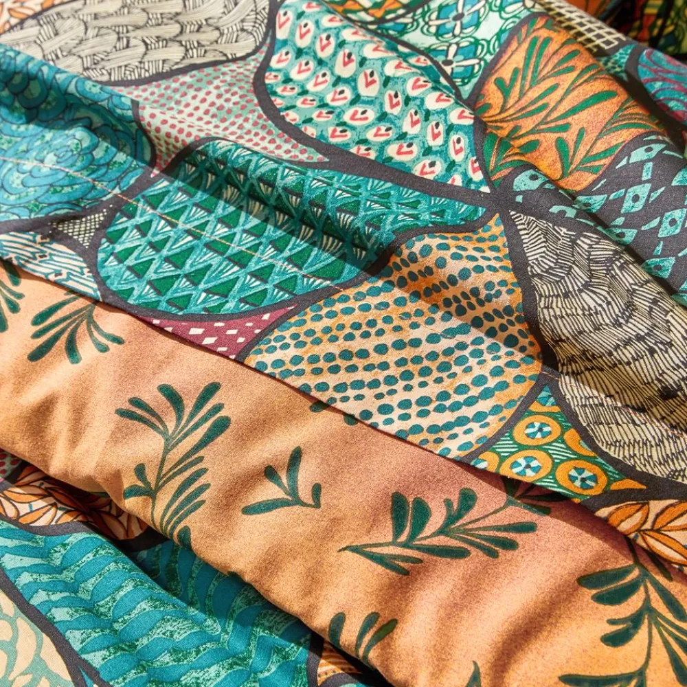 Becquet Linge de lit motif vintage (rétro) - CRÉATION< Les Matières|Housse De Couette
