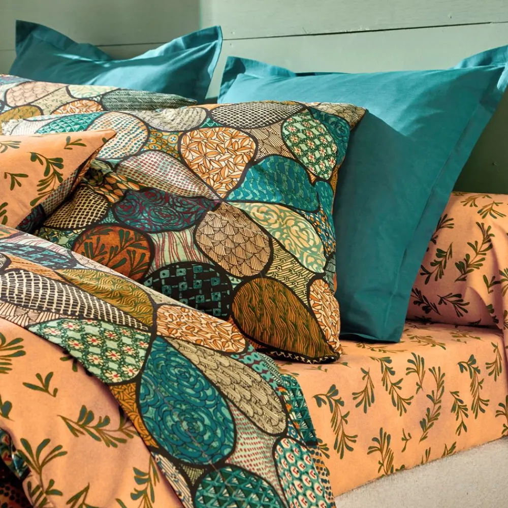 Becquet Linge de lit motif vintage (rétro) - CRÉATION< Les Matières|Housse De Couette