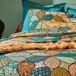 Becquet Linge de lit motif vintage (rétro) - CRÉATION< Les Matières|Housse De Couette