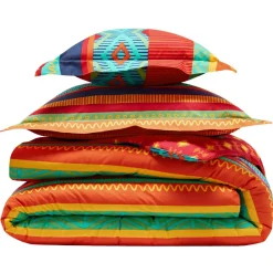 Becquet Linge de lit motifs ethniques - CRÉATION< Housse De Couette|Linge De Lit Fantaisie, Linge De Lit Brodé
