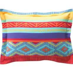 Becquet Linge de lit motifs ethniques - CRÉATION< Housse De Couette|Linge De Lit Fantaisie, Linge De Lit Brodé