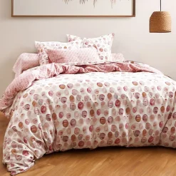 Becquet Linge de lit motifs poudrés - CRÉATION< Les Matières|Housse De Couette