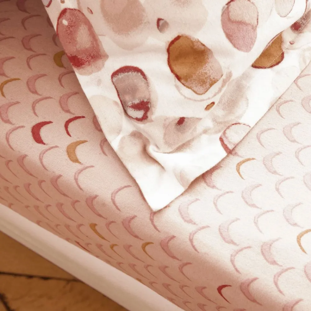 Becquet Linge de lit motifs poudrés - CRÉATION< Les Matières|Housse De Couette