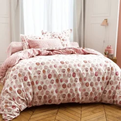 Becquet Linge de lit motifs poudrés - CRÉATION< Les Matières|Housse De Couette