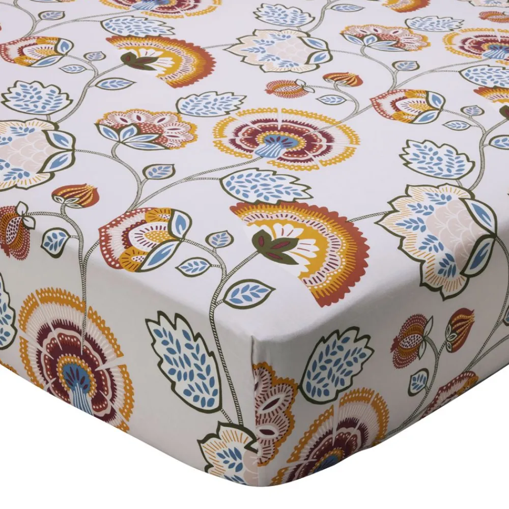 Becquet Linge de lit motifs suzani - CRÉATION< Les Matières|Housse De Couette