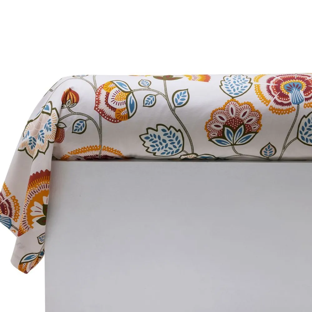 Becquet Linge de lit motifs suzani - CRÉATION< Les Matières|Housse De Couette