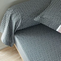 Becquet Linge de lit nœuds et pois<Enfant Linge De Lit Ado, Housse De Couette|Housse De Couette