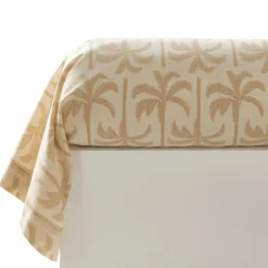 Becquet Linge de lit palmiers design - CRÉATION< Les Matières|Housse De Couette