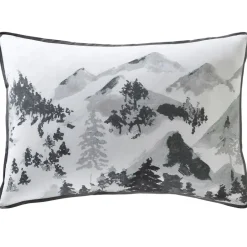 Becquet Linge de lit paysage de montagne - CRÉATION< Les Matières|Housse De Couette