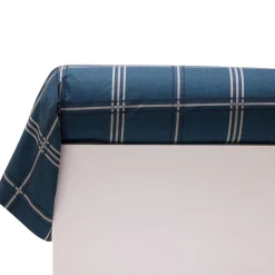 Becquet Linge de lit percale à carreaux - CRÉATION< Les Matières|Housse De Couette