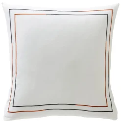 Becquet Linge de lit percale broderie bicolore - CRÉATION< Housse De Couette|Linge De Lit Fantaisie, Linge De Lit Brodé