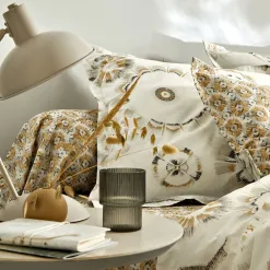 Becquet Linge de lit percale fleurs - CRÉATION< Housse De Couette|Linge De Lit Fantaisie, Linge De Lit Brodé