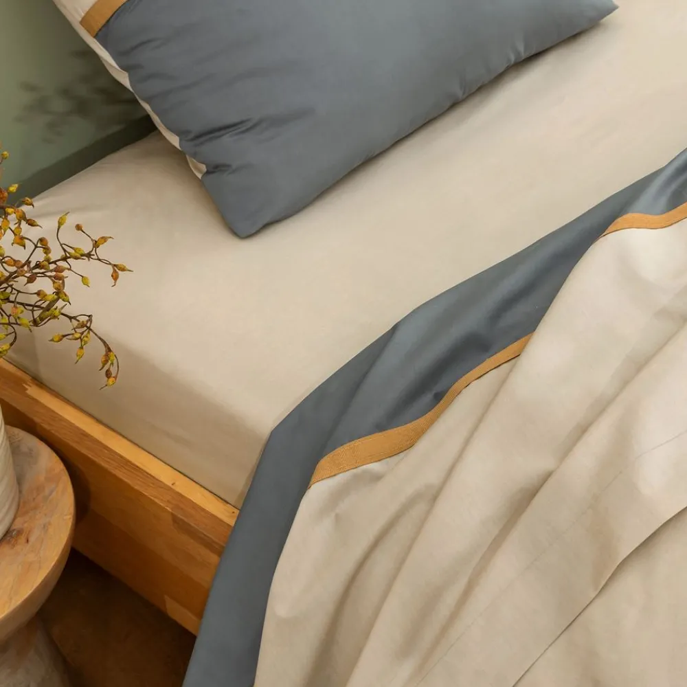 Becquet Linge de lit percale galon ruban - CRÉATION< Linge De Lit Fantaisie, Linge De Lit Brodé|Linge De Lit Fantaisie