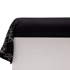 Becquet Linge de lit percale grandes fleurs brodées - CRÉATION< Les Matières|Housse De Couette